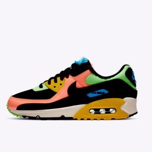 Wmns Air Max 90 'Fur Multi-Color'